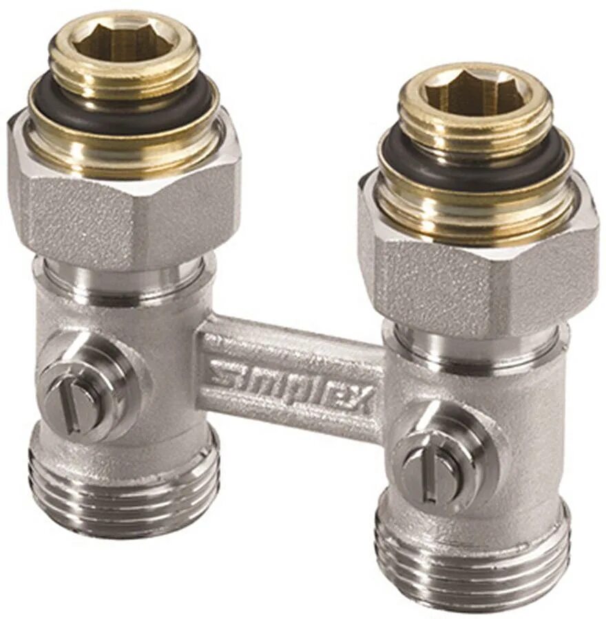 Giacomini узел нижнего подключения СИМПЛЕКС Standard Line узел нижнего подключения прямой D1/50 H-образный 1/2" НР(