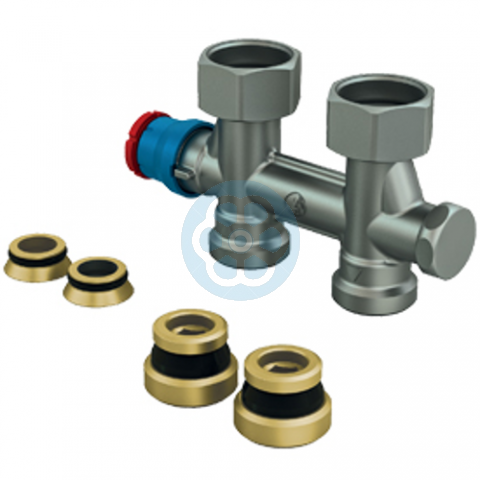 Giacomini узел нижнего подключения Узел нижнего подключения для радиатора термостатический Giacomini купить в Москв