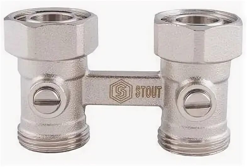 Giacomini узел нижнего подключения Мультифлекс прямой Stout 3/4