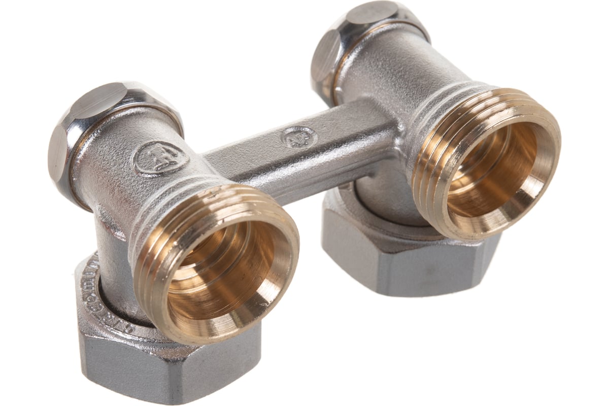 Giacomini узел нижнего подключения Узел нижнего подключения Giacomini R388 угловой, H-образный, 3/4", 3/4", Н ЕК-НГ