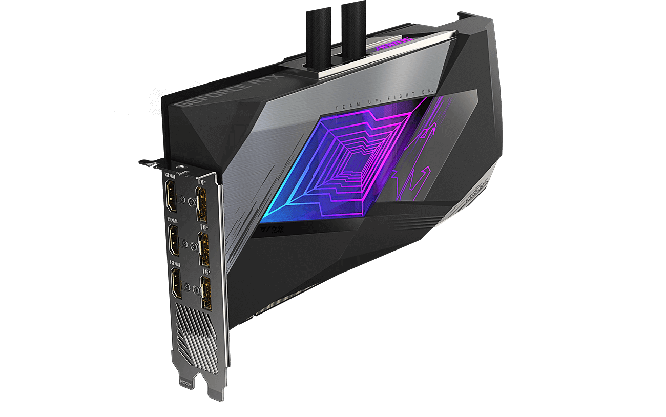 Gigabyte aorus waterforce x 280 электрические подключения Видеокарта Gigabyte AORUS nVidia RTX 3080 1440 10240 19000 320 RTL GV-N3080AORUS