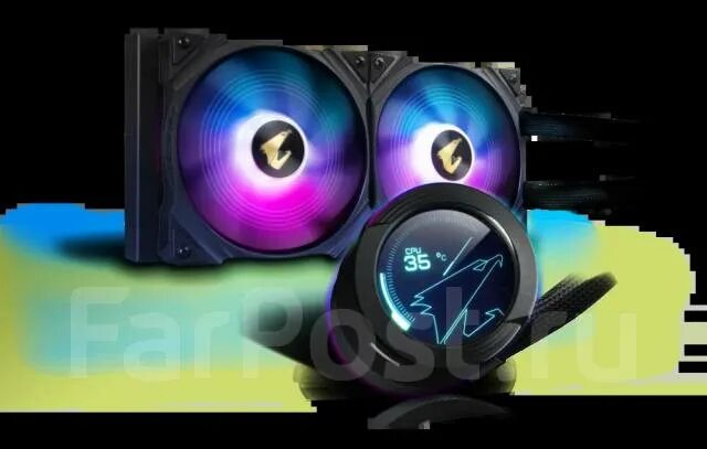 Gigabyte aorus waterforce x 280 электрические подключения Жидкостное охлаждение Gigabyte Aorus Waterforce X 280 для Socket 115x/2066/2011/