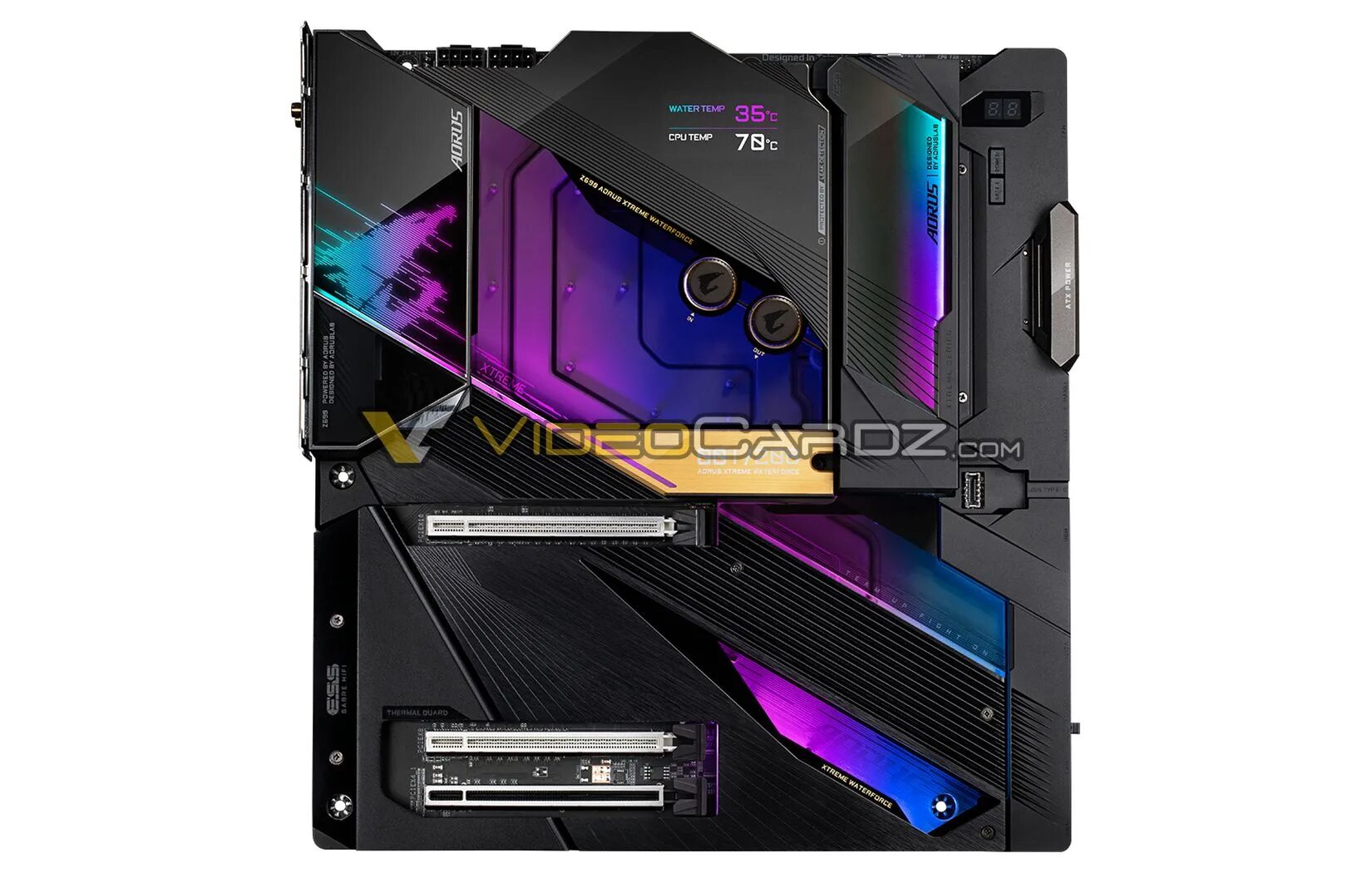 Gigabyte aorus waterforce x 280 электрические подключения Плата Gigabyte Aorus Z690 Xtreme WaterForce с водоблоком СЖО оценена почти $2200