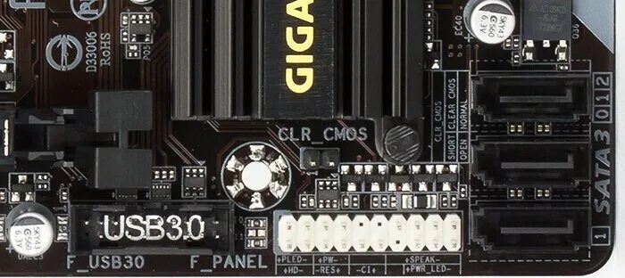 Gigabyte b760 подключение панели Ds3h ac