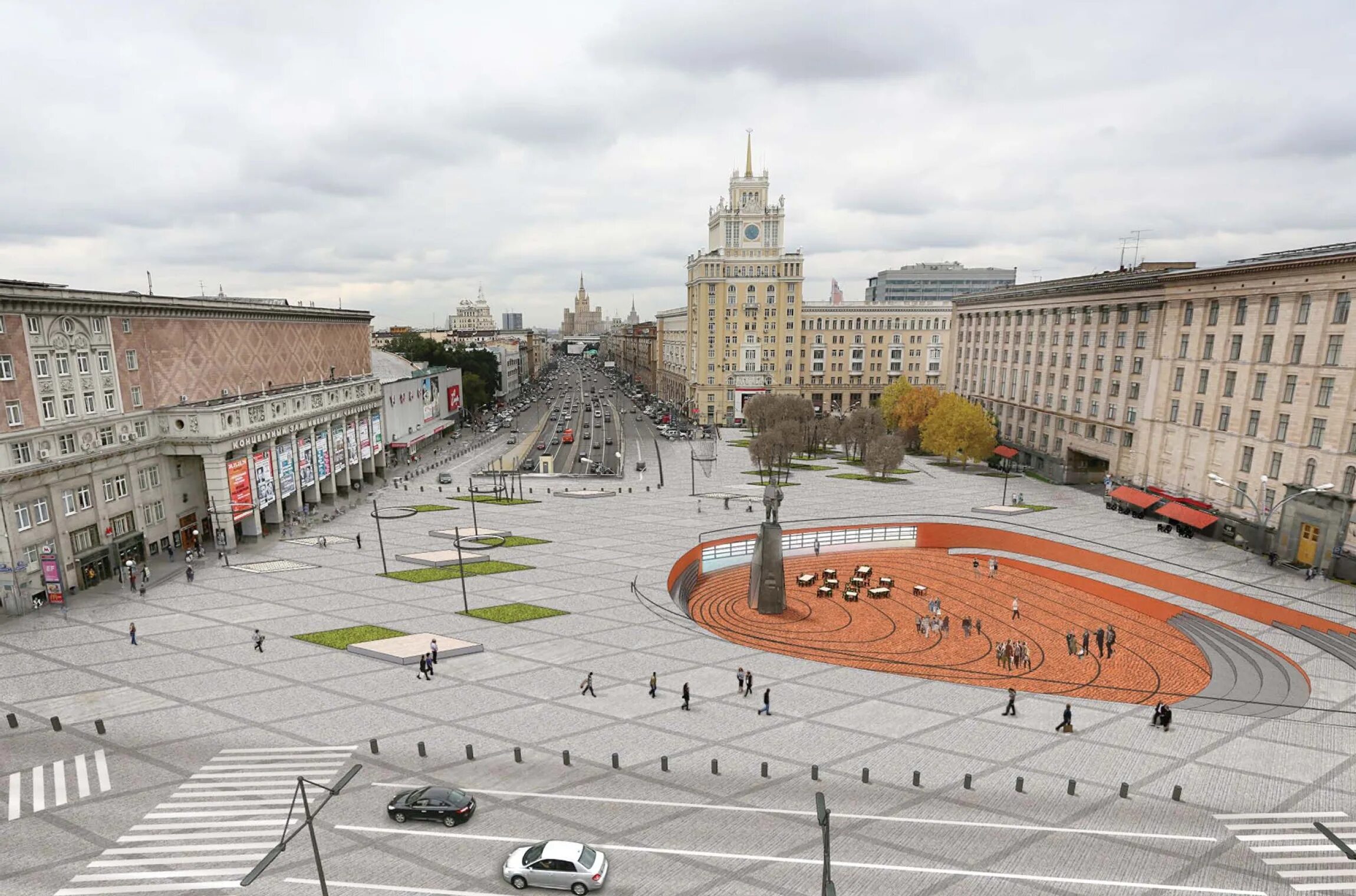 Gimza центральная площадь 53 фото Беспокойство о площадях: 4+1