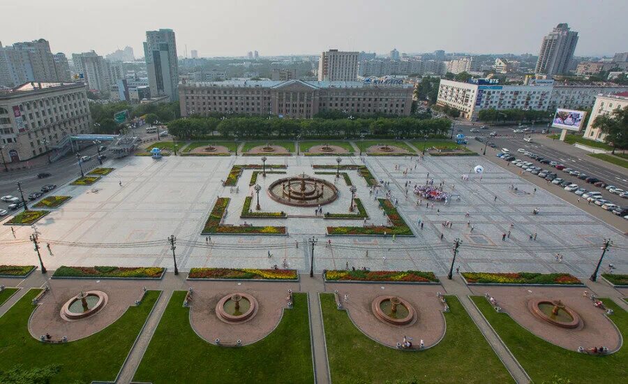 Gimza центральная площадь 53 фото "Экспедиция Россия". город Хабаровск s a m a r g a Дзен