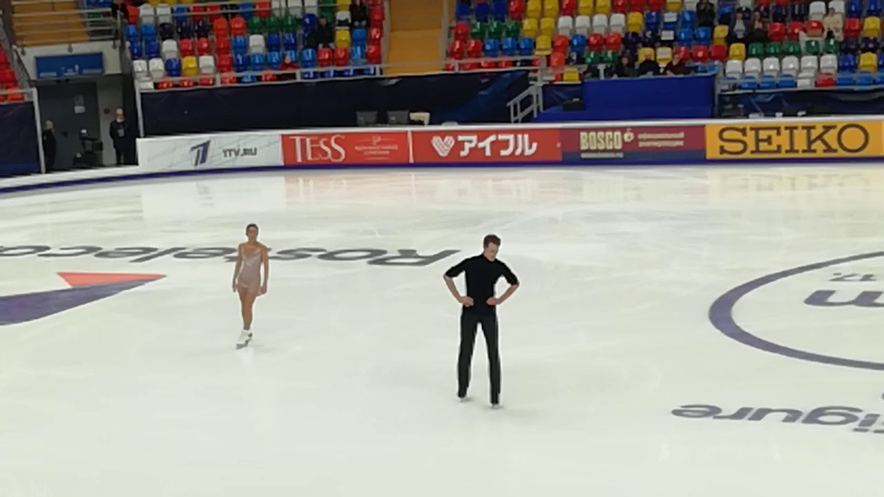 Gina ул николая столбова 1 3 фото Ksenia STOLBOVA / Andrei NOVOSELOV . Rostelecom cup 2019. Practice. 11.15.19 - Y