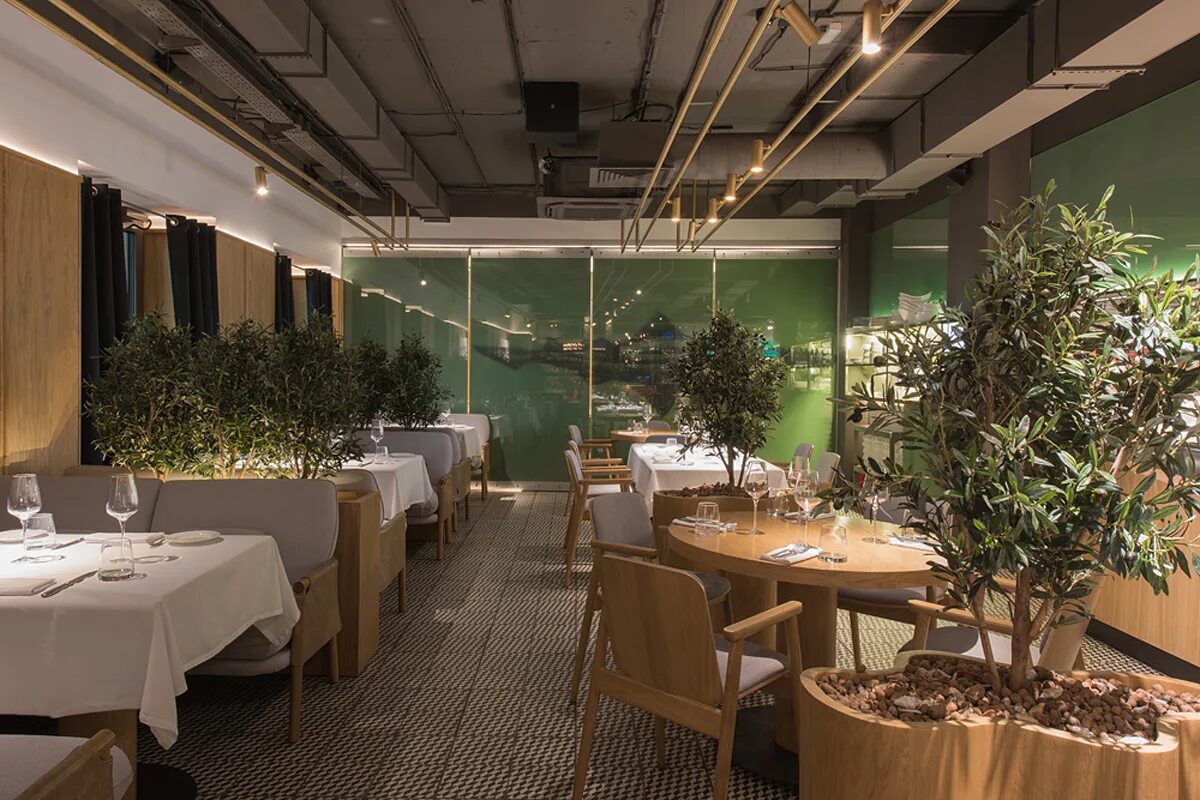 Gina ул николая столбова 1 3 фото Дизайн против вируса: что и как меняет пандемия в интерьере ресторанов