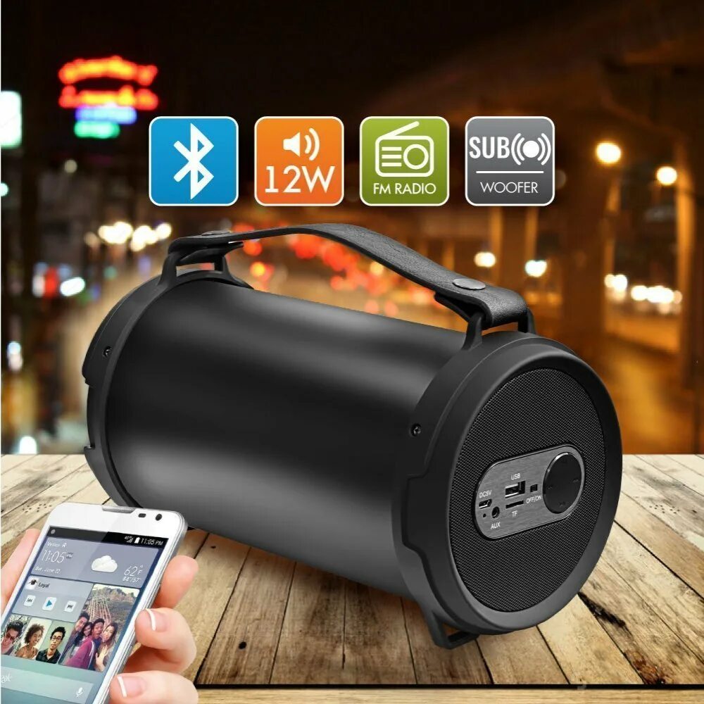 Ginzzu колонка bluetooth как подключить Портативная акустика Ginzzu GM-887B - купить в Москве, цена, характеристики и от