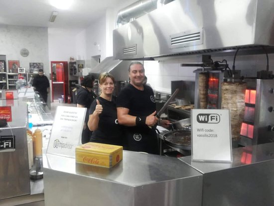 Giro grill ул ленина 101 2 фото Great food - Review of Gyros Grill by Vassilis, Zipari, Greece - Tripadvisor
