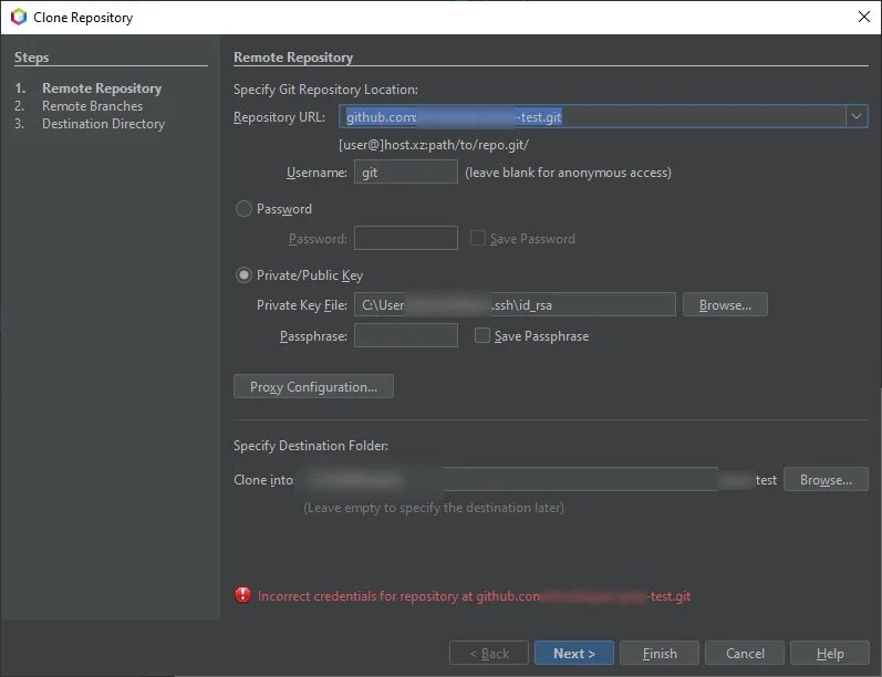 Git подключение к удаленному репозиторию Cannot use Team - Git - Clone wizard in Netbeans 12 to connect to a github repo 