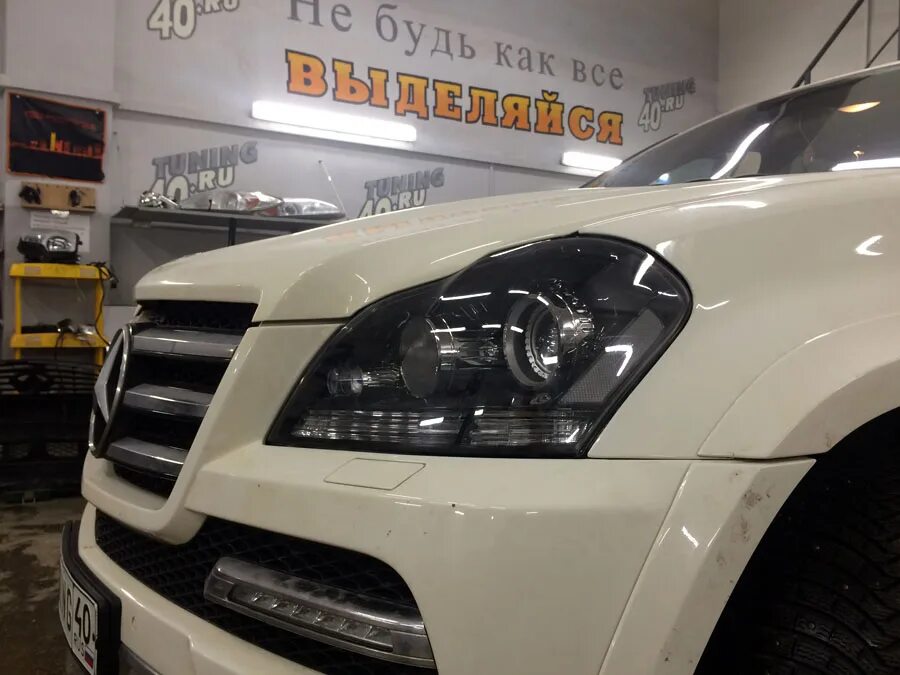 Gl фары тюнинг Mercedes-Benz GL-Class