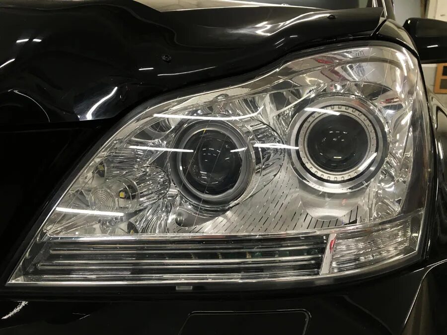 Gl фары тюнинг Модернизация оптики - Mercedes-Benz GL-Class