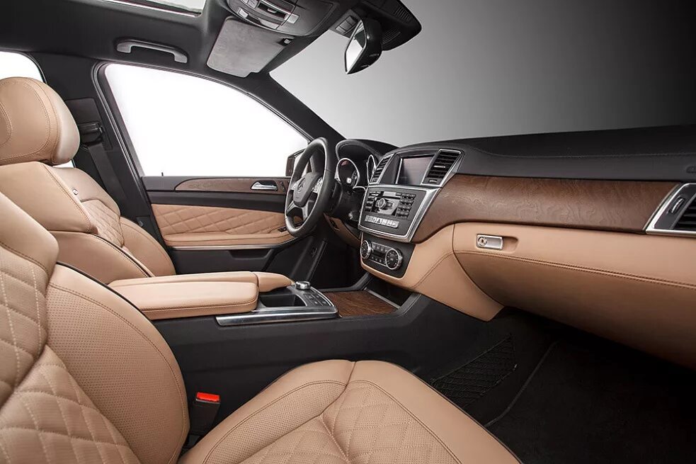 Gl фото салона Mercedes-Benz GL перетяжка салона в стиле Designo - Ego Style на DRIVE2