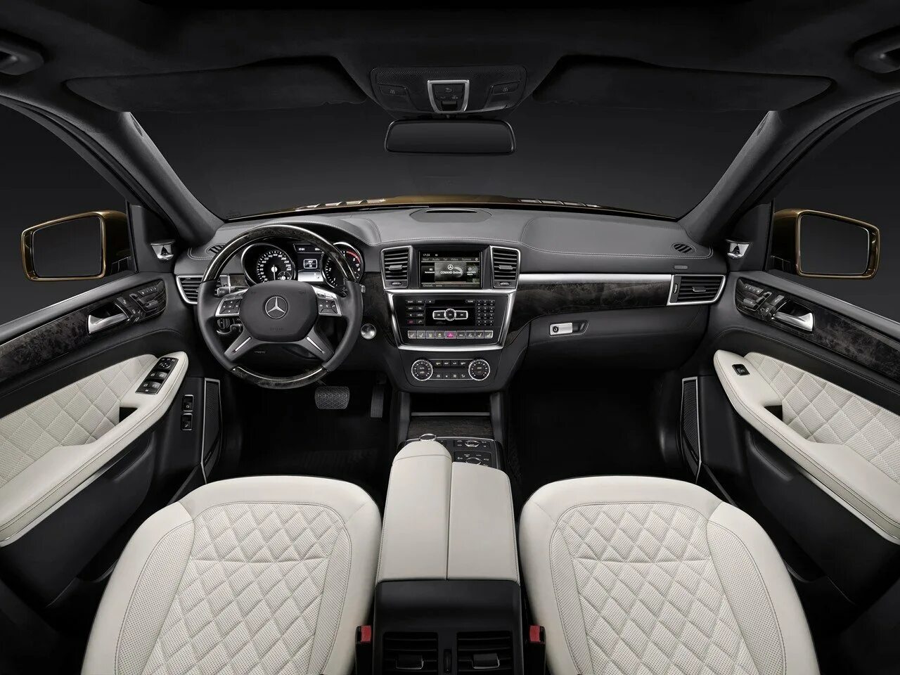 Gl фото салона Mercedes-Benz GL-Класс 2 поколение (X166), внедорожник 5-дверный - технические х