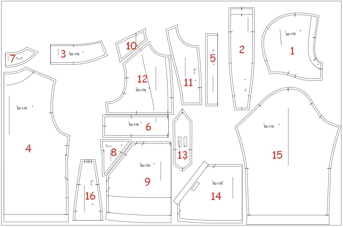 Glasser выкройки бесплатно Выкройка анорак мужской с капюшоном фото Duhi-Queen.ru