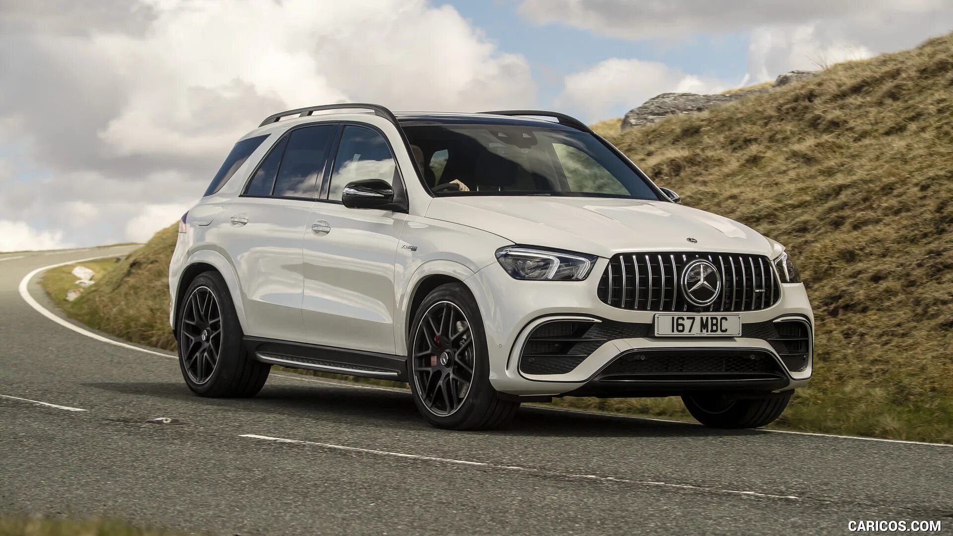 Gle 2021 фото иркутск в пыли 2021 Mercedes-AMG GLE 63 S 4MATIC (UK-Spec) - Front Three-Quarter Caricos