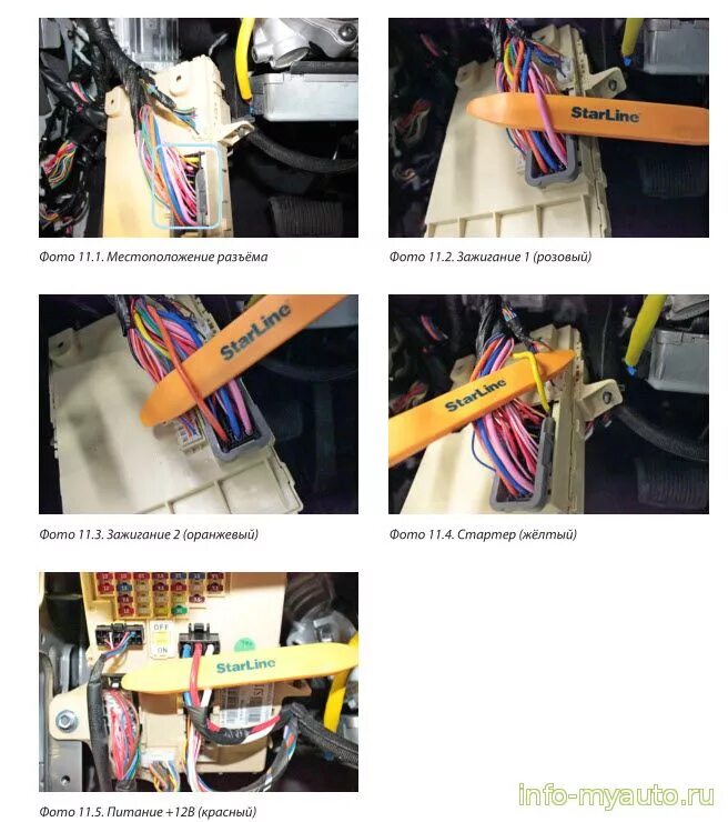 Glk 2009 года точки подключения Сигнализация на Хендай Элантра MD - бесключевой обходчик иммобилайзера