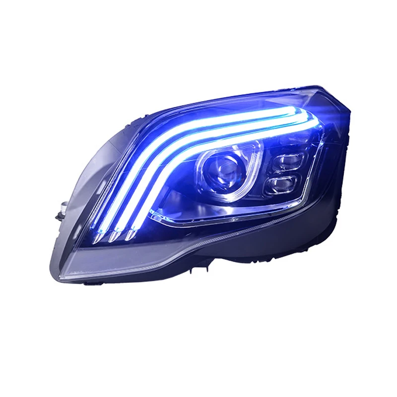 Glk фары тюнинг Головная лампа для Benz GLK передняя фара GLK200 GLK260 GLK300 светодиодные фары