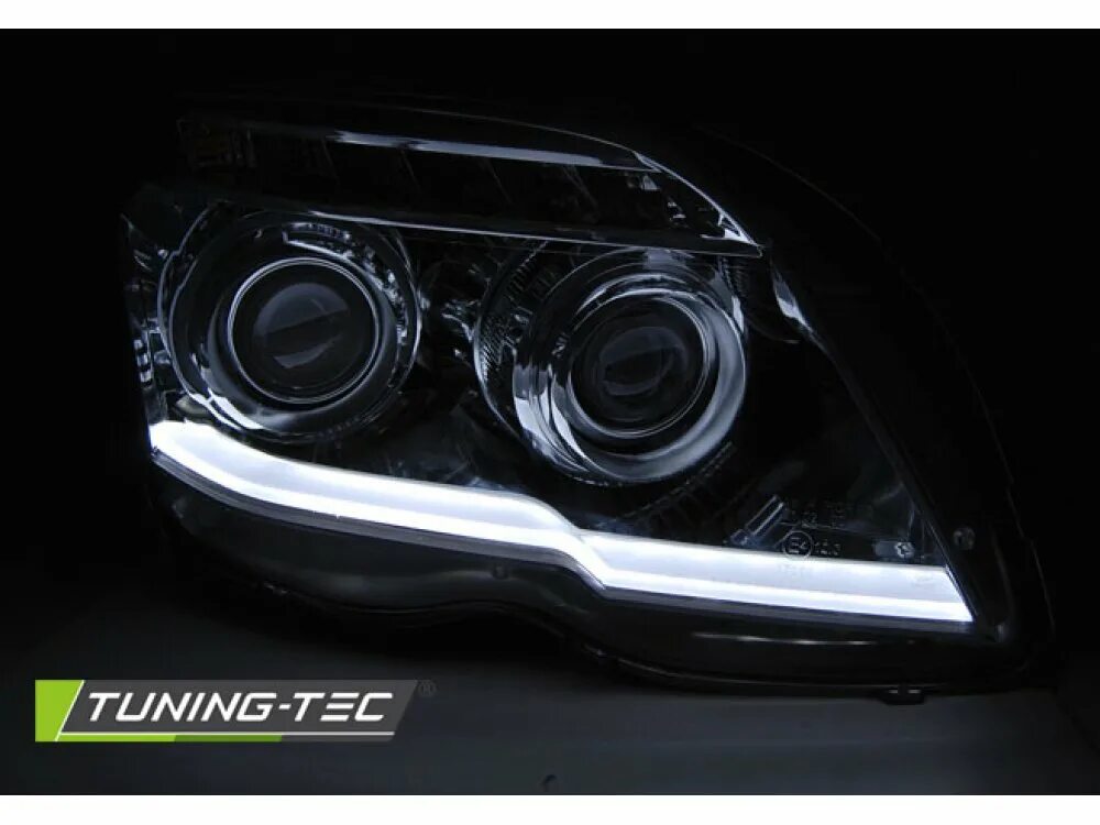 Glk фары тюнинг Купить LPMEB9 Фары передние TubeLight Black от Tuning-Tec на Mercedes GLK класс 