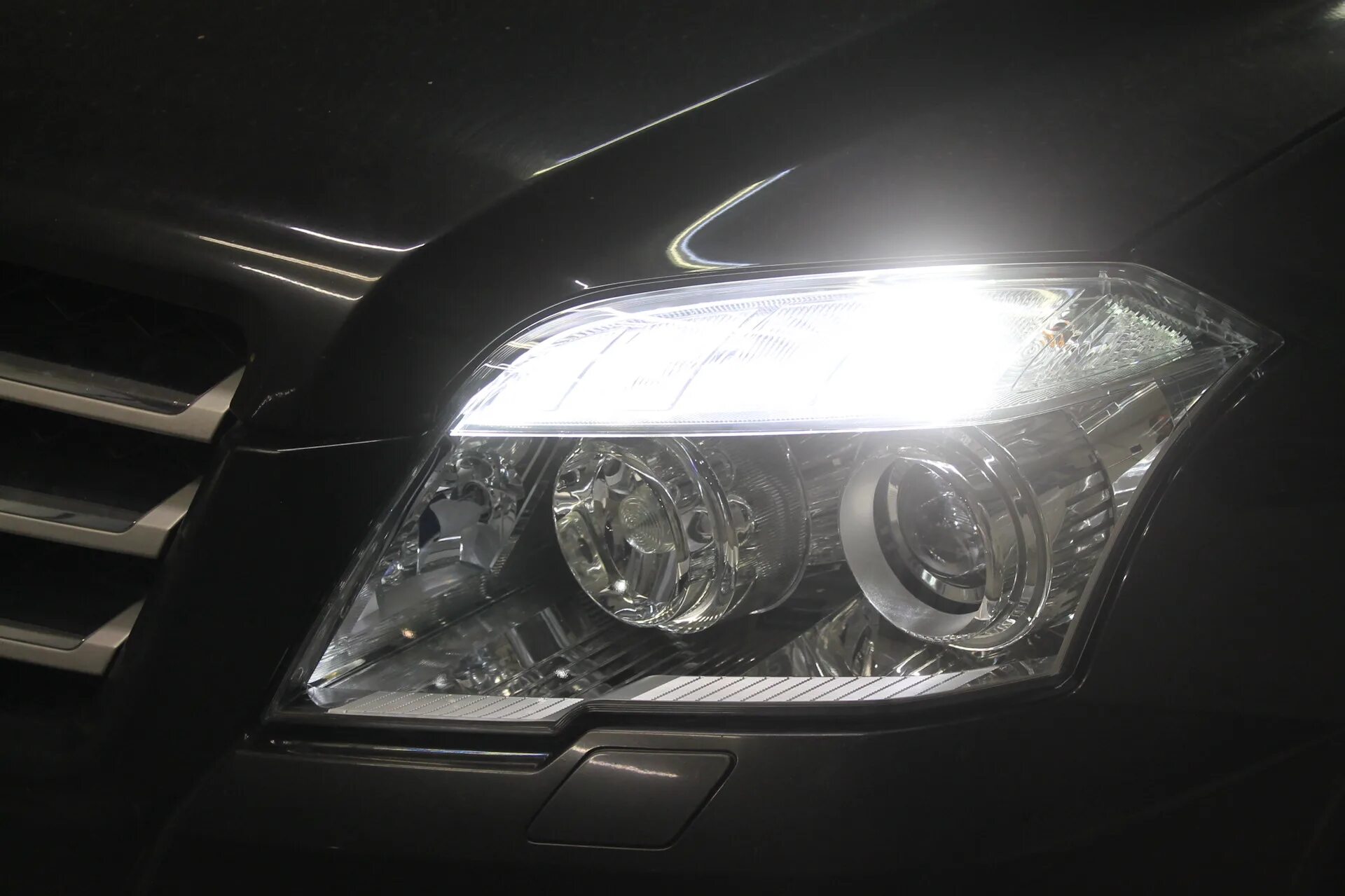Glk фары тюнинг Mercedes-Benz GLK I (X204) -больные места фар +HPL Crossfire - КБ АВТО на DRIVE2