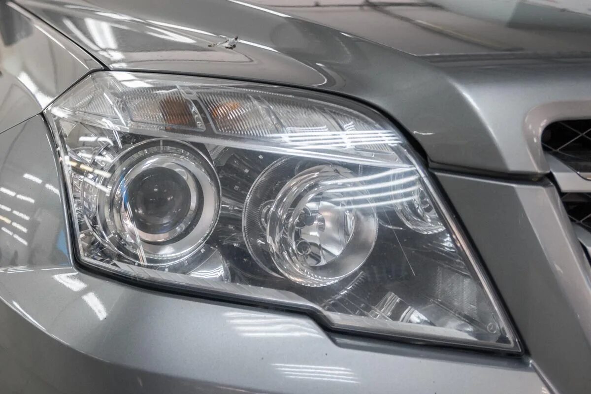 Glk фары тюнинг Замена штатных линз Мерседес Бенц ГЛК (Mercedes-Benz GLK) на светодиодные линзы 