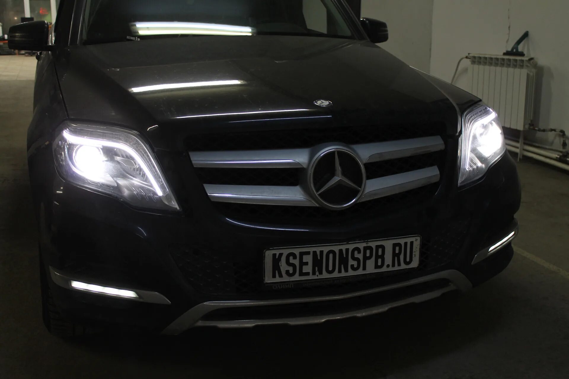 Glk фары тюнинг Mercedes-Benz GLK-klasse X 204 рестайлинг - спасаем убитые фары - КБ АВТО на DRI