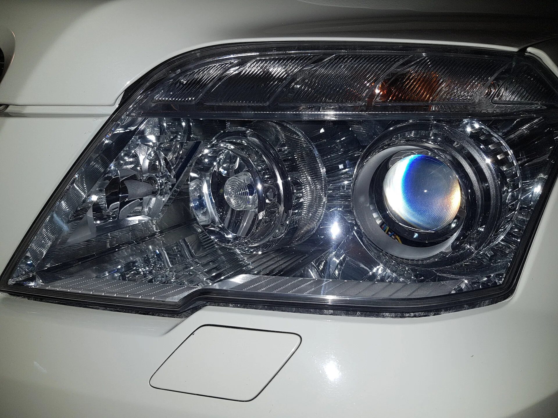 Glk фары тюнинг Полировка и бронирование фар - Mercedes-Benz GLK-Class (X204), 3 л, 2011 года ст