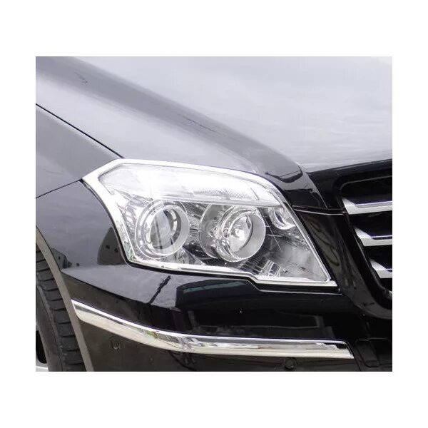 Glk фары тюнинг 08-12y BENZ/ Benz GLK Class X204 хром передняя фара обод MB340-01C: продажа на а