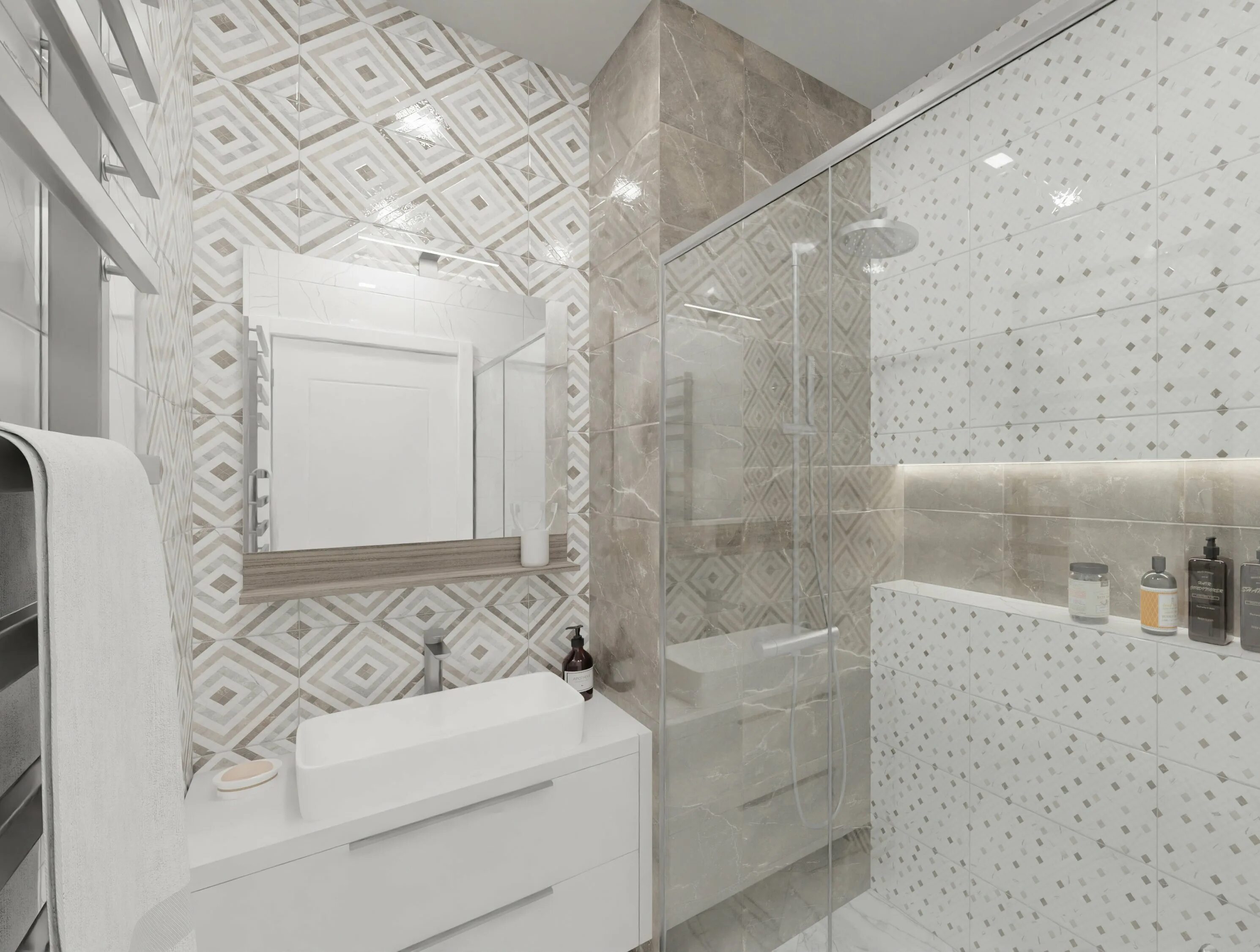 Global tile плитка фото Siluet орнамент 160 х 180 х 260 - Global Tile