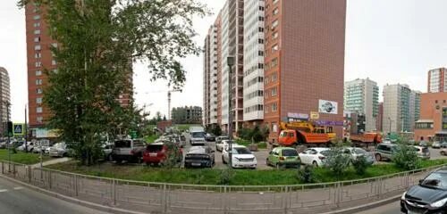 Globusport ул калинина 175е фото Панорама: Лукошко, магазин продуктов, ул. Калинина, 185, Красноярск, Россия - Ян