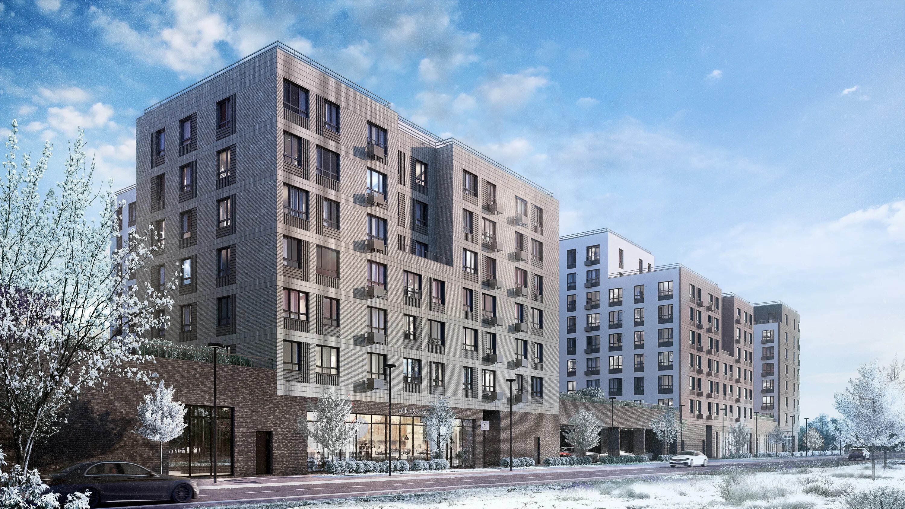 Glorax московская ул 19 8 казань фото housing's complex's GloraX Балтийская in specifics, Shkapina Street - Yandex Map