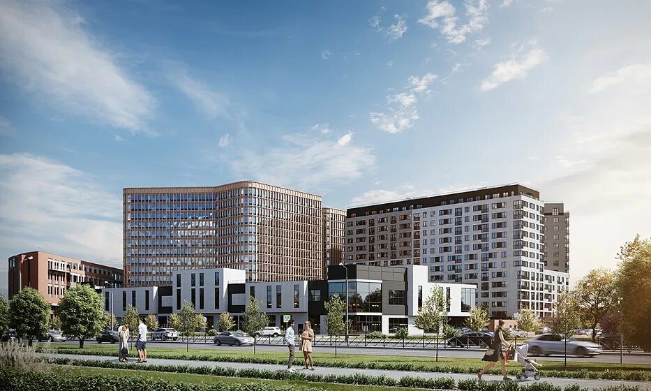 Glorax московская ул 19 8 казань фото ЖК GloraX City Zanevsky ("Заневский") - квартиры в Санкт-Петербурге возле м. Лад