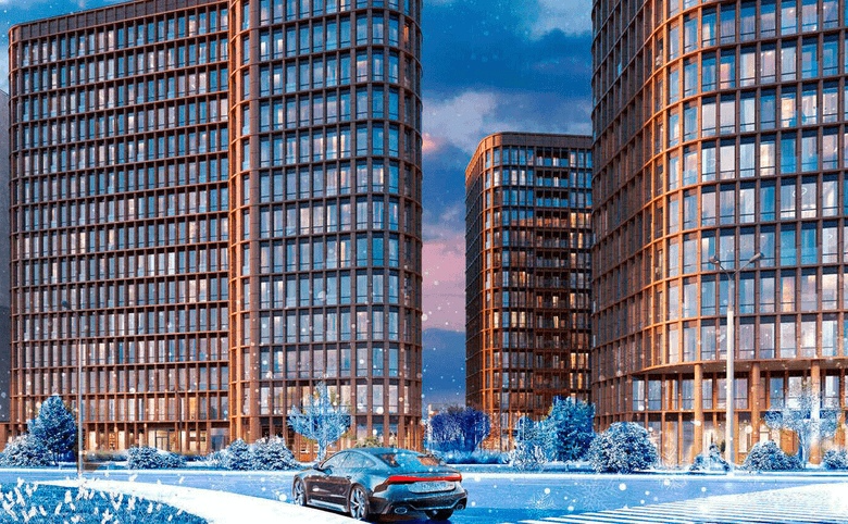 Glorax заневский санкт петербург заневский пр фото Апарт-отель в Санкт-Петербурге на Заневском проспекте (3) Real estate, Building,