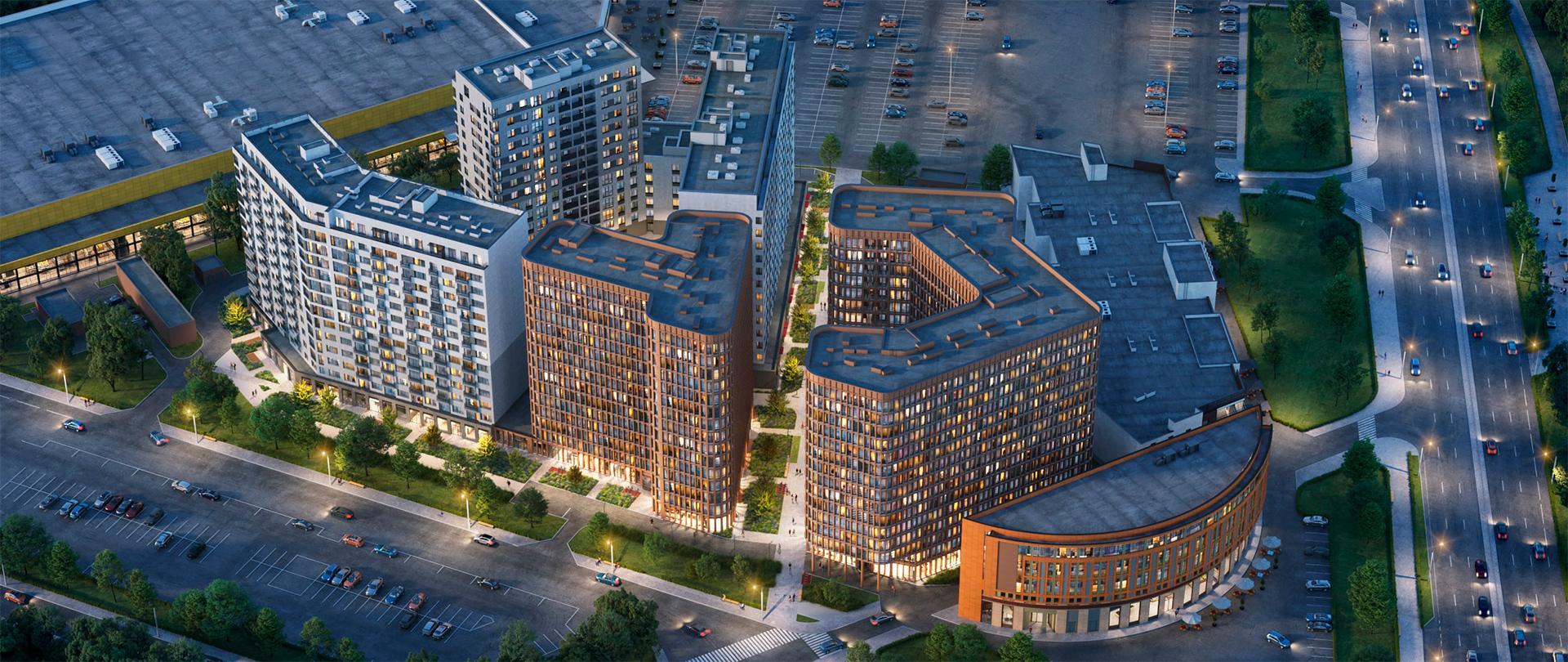 Glorax заневский санкт петербург заневский пр фото GloraX City Заневский - новый мультиформатный жилой комплекс