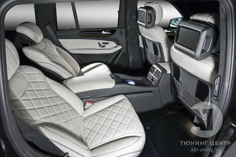 Gls 166 тюнинг салона Фото тюнинга салона Mercedes Benz GLS в Москве. А1 ТЮНИНГ.