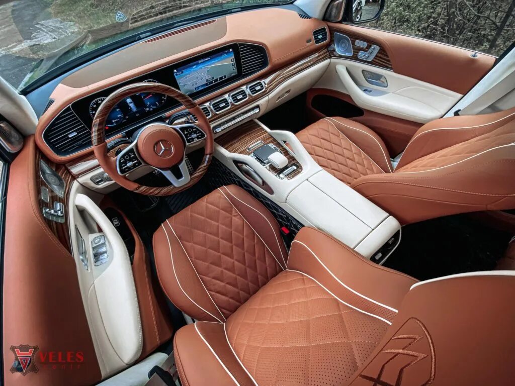 Gls 166 тюнинг салона Установка обвесов и перешив салона Mercedes GLS-Class