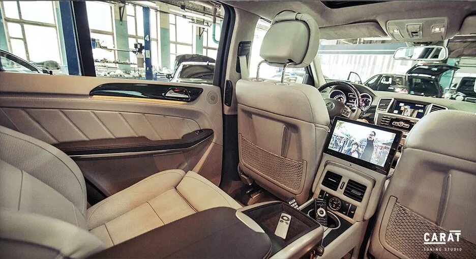 Gls 166 тюнинг салона Тюнинг салона Mercedes Benz GL klasse X166 - KARAT Individual (CARAT. Luxury Int