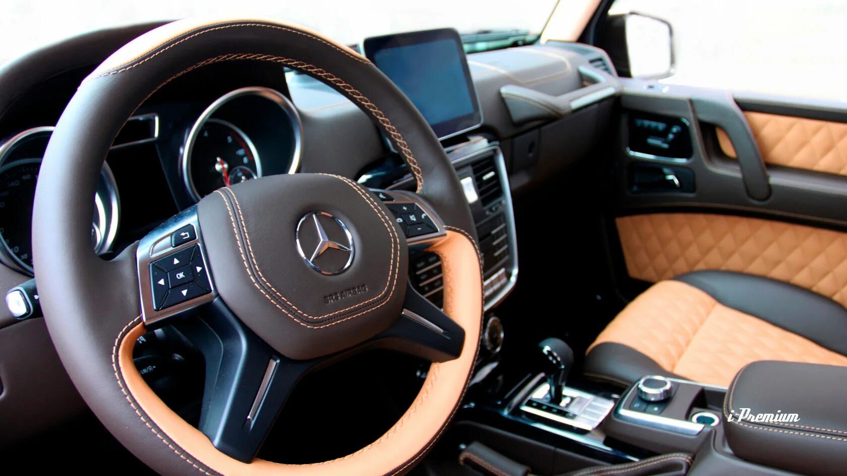 Gls 166 тюнинг салона Перешив салона Mercedes-Benz, тюнинг автомобиля Мерседес-Бенц в Москве