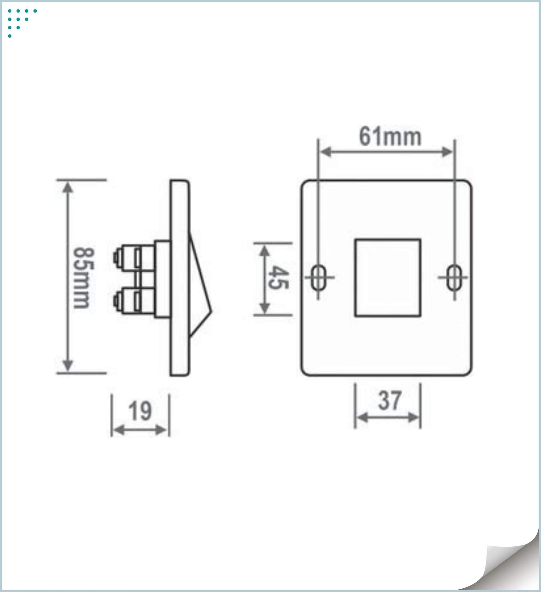 Gls выключатель мебельный схема подключения Выключатель мебельный врезной с розеткой GLS 001, 11.102.06.011, 6А - купить в D