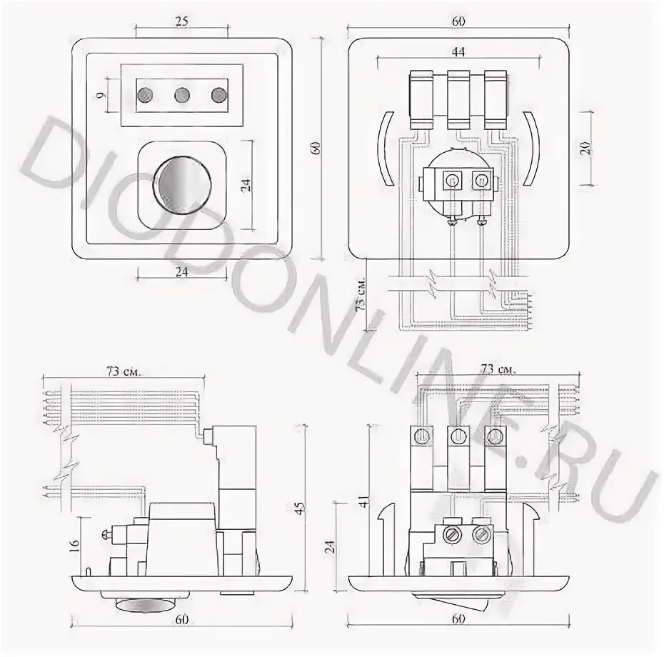 Gls выключатель мебельный схема подключения Подключение розеток с выключателем