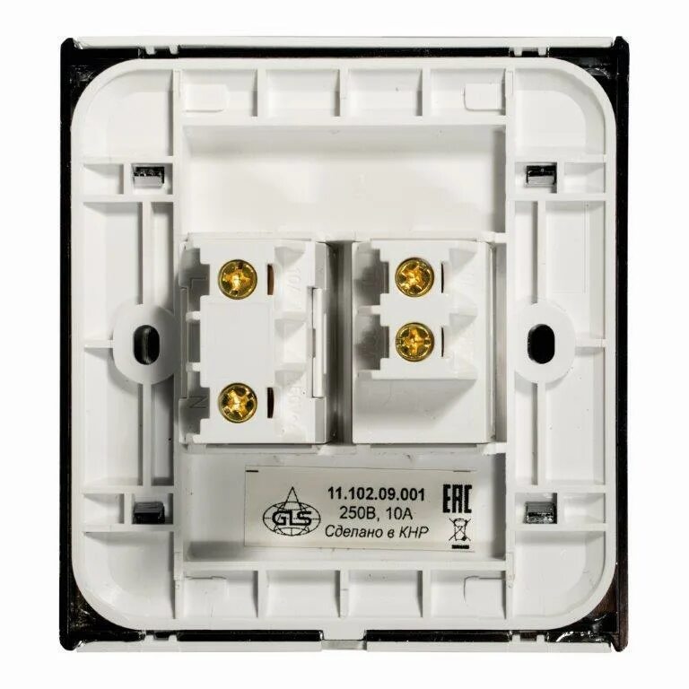 Gls выключатель мебельный схема подключения Выключатель мебельный врезной с розеткой GLS G16283 11.102.09.001 - характеристи
