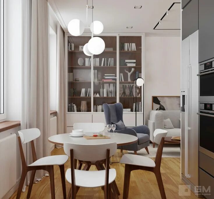 Gm interior дизайн студия Дизайн-проект трёхкомнатной квартиры в ЖК Династия в 2020 г (с изображениями) Ид