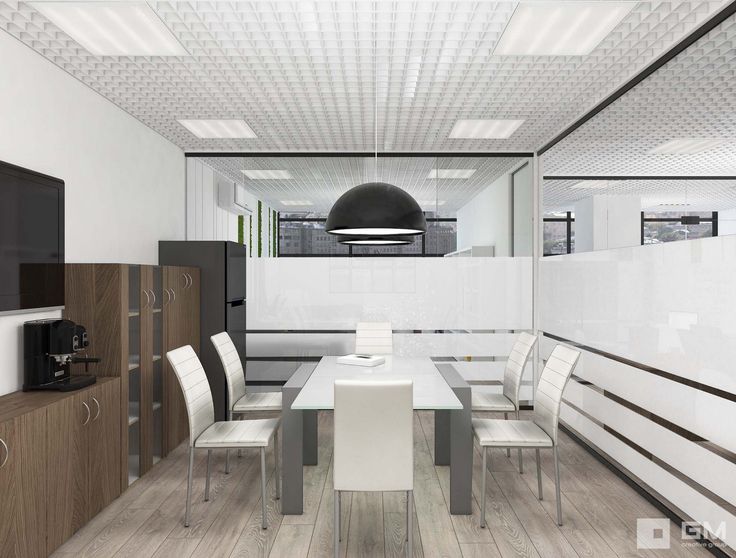 Gm interior дизайн студия Functional and Bright Office Design with City View