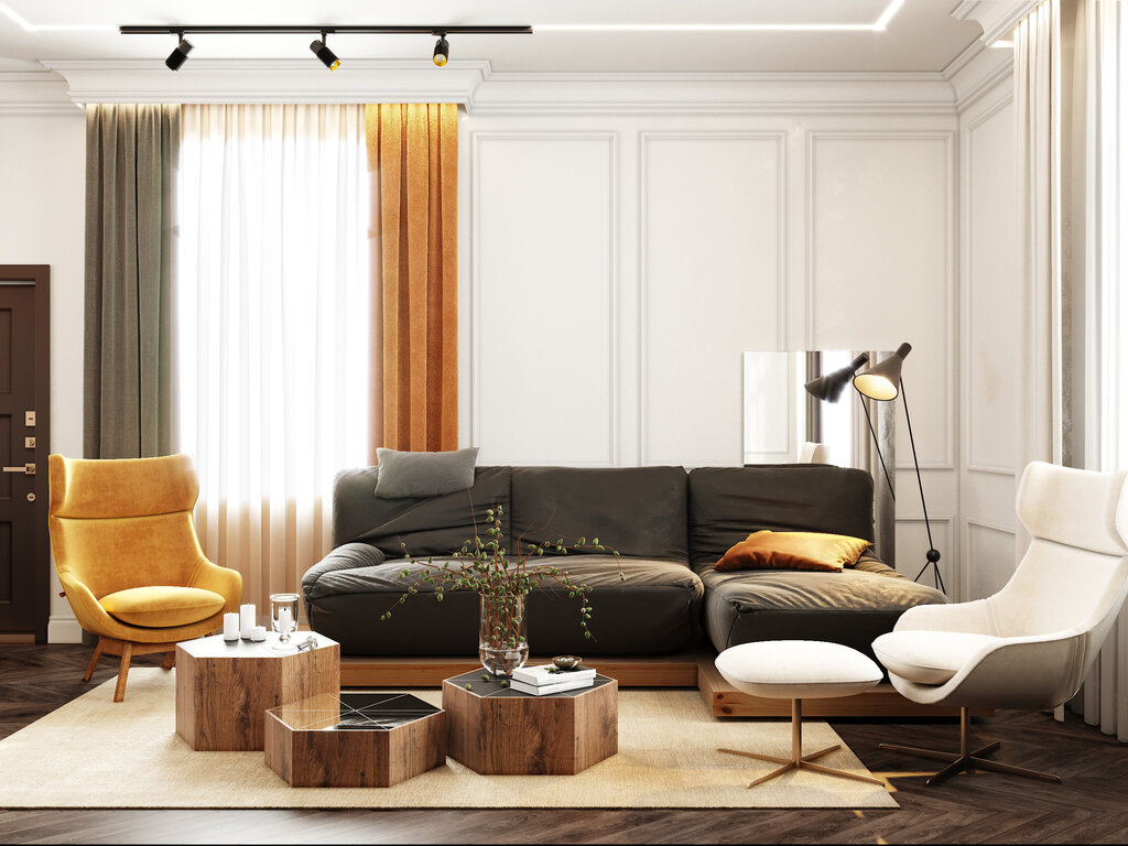 Gm interior дизайн студия Gm-interior, interior design, Russia, Moscow, Ordzhonikidze Street, 11с11 - Yand