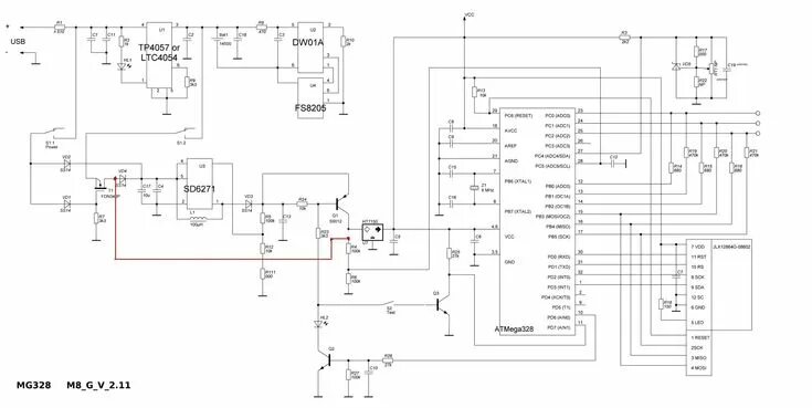 Gm328a схема принципиальная электрическая Pin on Электроника - транзистор-тестер