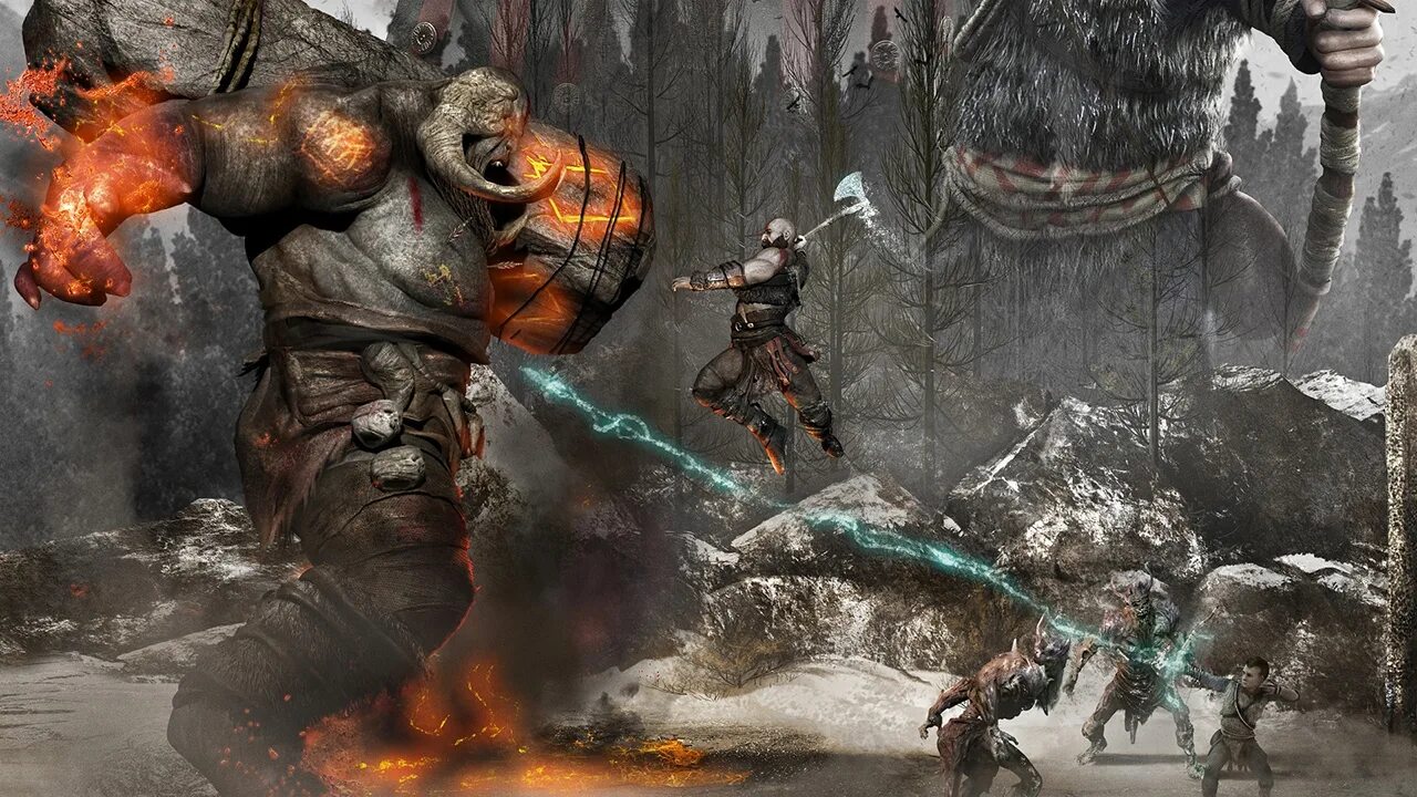 God of war игра фото God of War отличилась лучшим релизным месяцем среди всех эксклюзивов консолей Pl