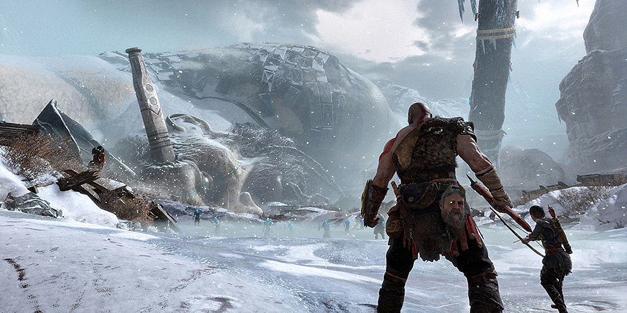God of war игра фото Триллер, боевик и выживалка. Во что играть с приходом зимы?