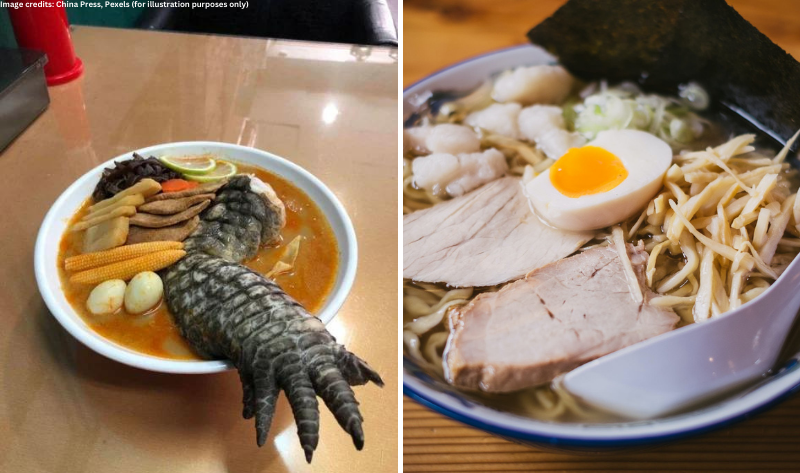 Godzilla ramen московская ул 40 пенза фото Острый хит сезона: специальные рамены с крокодильим мясом завоевывают интернет! 