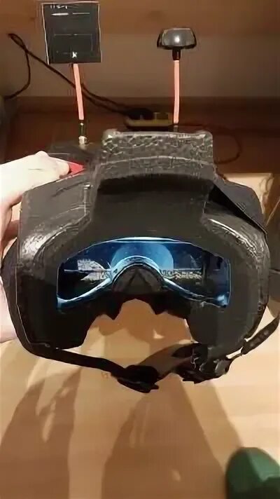 Goggles 2 подключение Eachine Occhialini Due 5 pollici 5.8G Diversità 40CH Raceband HD 1080p HDMI FPV 